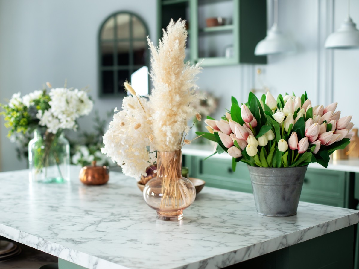 Tips para decorar tu hogar con flores secas