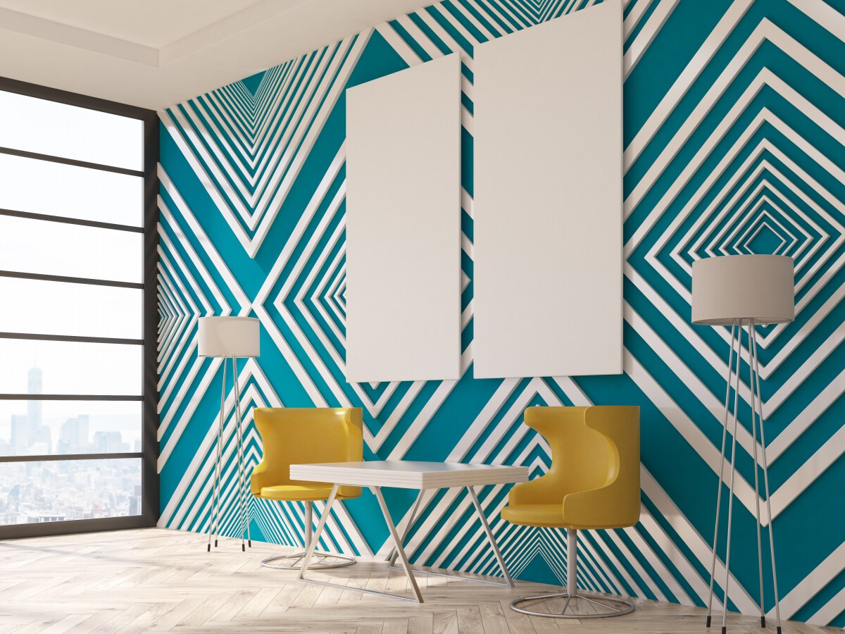 11 Ideas para paredes espectaculares usando papel tapiz