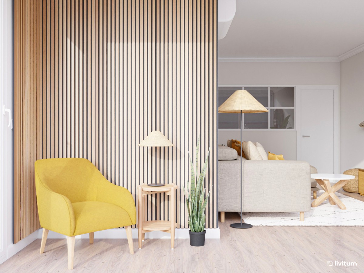 Decoración en amarillo y madera: calidez y luz en cada espacio