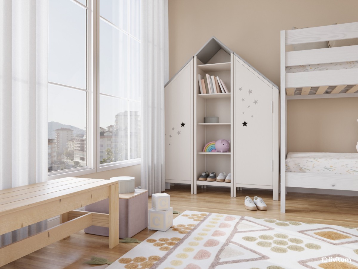 Almacenaje con cómodas y armarios infantiles - DecoPeques