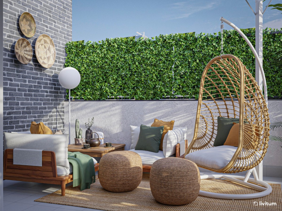 Cómo hacer que tu terraza parezca más grande: 6 consejos muy creativos