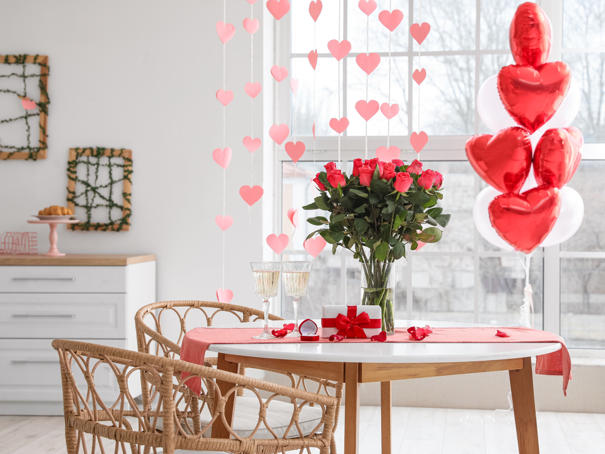 Seis ideas para decorar tu hogar en San Valentín