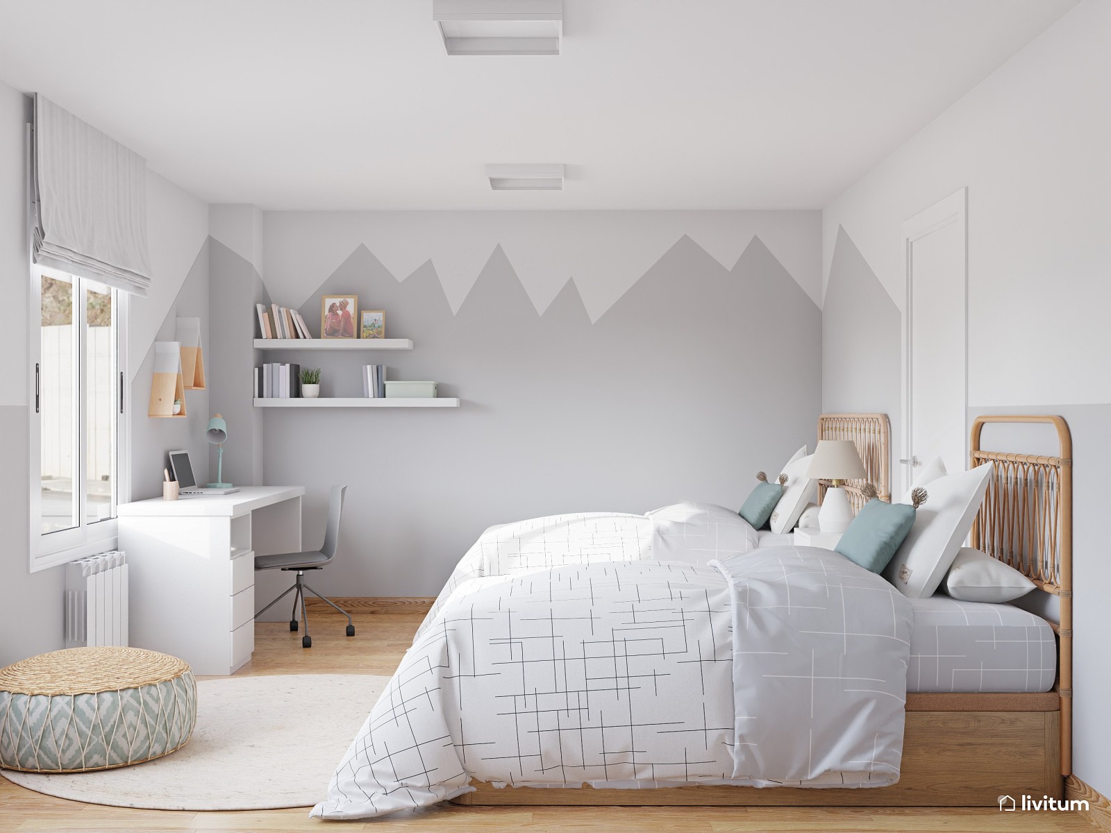 Dormitorios juveniles de todos los estilos decorativos - Foto 1