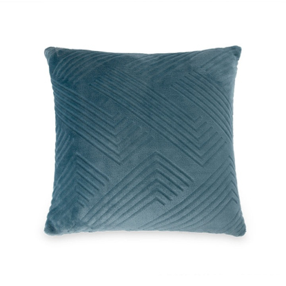 MYC HOME LINENS - FUNDA DE COJÍN TACTO SEDA M/STRIPES AZUL, MYC Home Linens