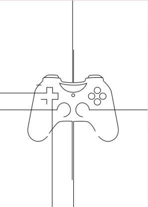 Game controller poster, Desenio