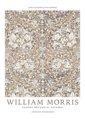 WILLIAM MORRIS - AFRICAN MARIGOLD POSTER 21x30, Desenio