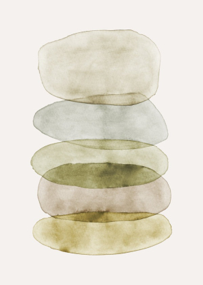 Watercolor abstraction 4, Artesta