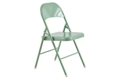 Silla plegable metalica folk verde claro, Adec Group