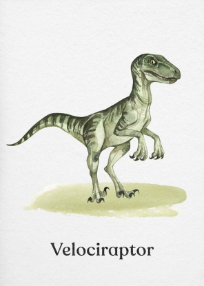 VELOCIRAPTOR, Artesta