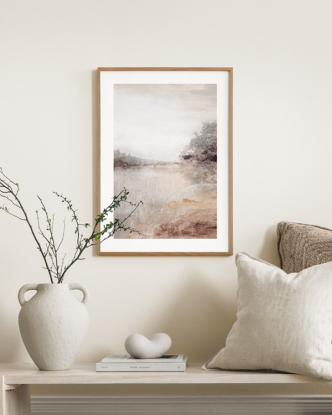 PHOTOGRAPHY IN AQUARELLE NO1 POSTER 50x70 madera, Desenio