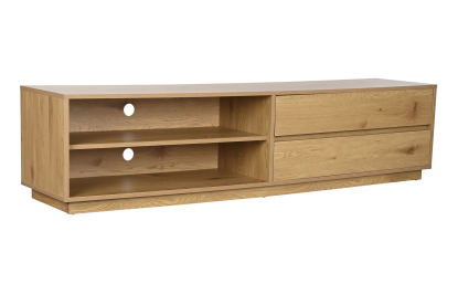 MUEBLE TV MDF ROBLE 180X40X42 NATURAL, Item